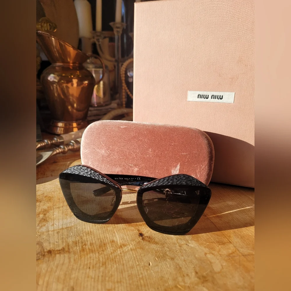 MIU MIU Sunglasses with Charms NIB